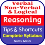 reasoning for competitive exams android application logo